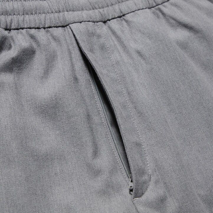 mens uniqlo flannel ankle length trousers grey