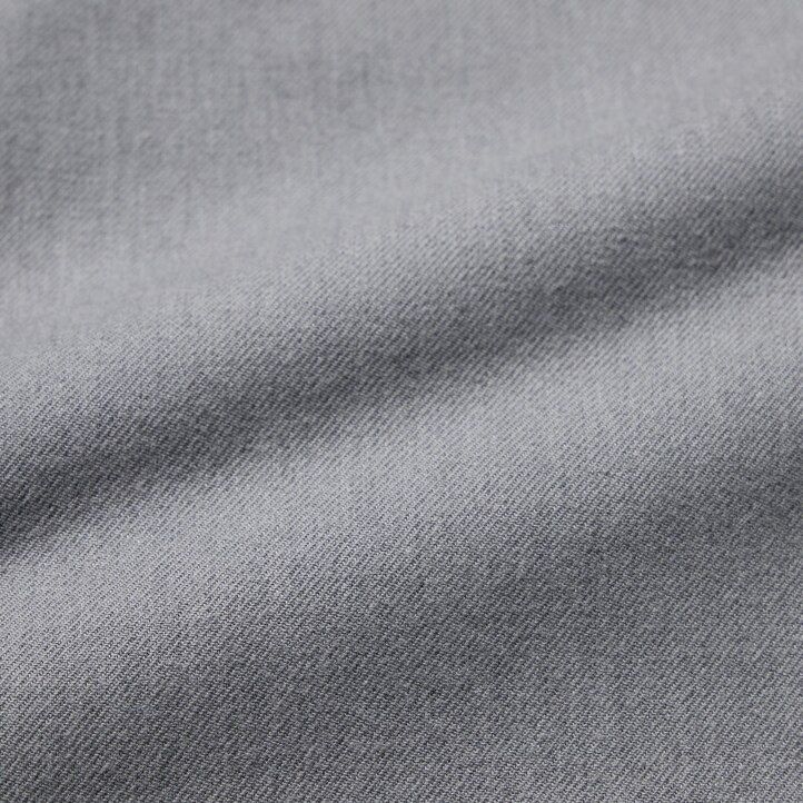 mens uniqlo flannel ankle length trousers grey