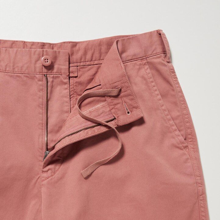pink uniqlo chinos mens trousers