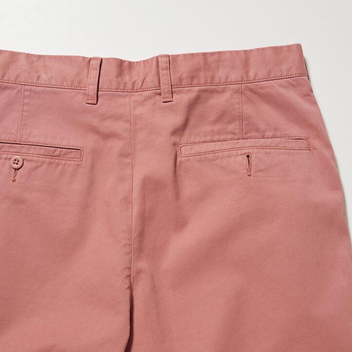 pink uniqlo chinos mens trousers