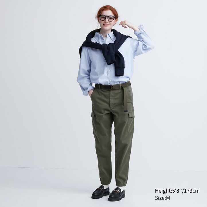 olive mens uniqlorgo trousers
