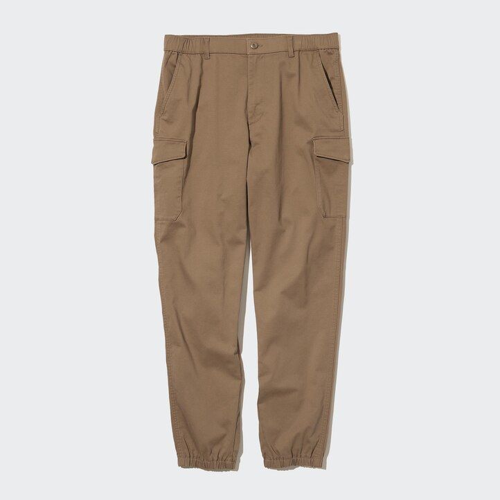 olive mens uniqlorgo jogger trousers