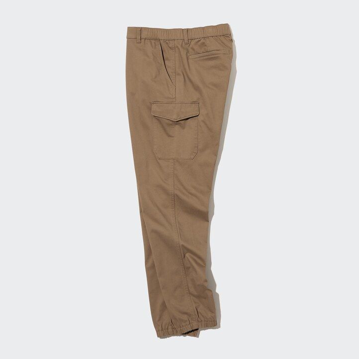 olive mens uniqlorgo jogger trousers