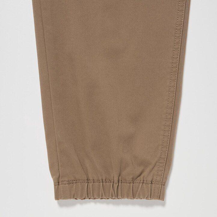 mens uniqlorgo jogger trousers olive
