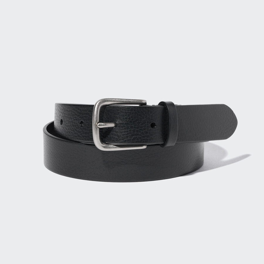 womens uniqlo vintage belt bags black
