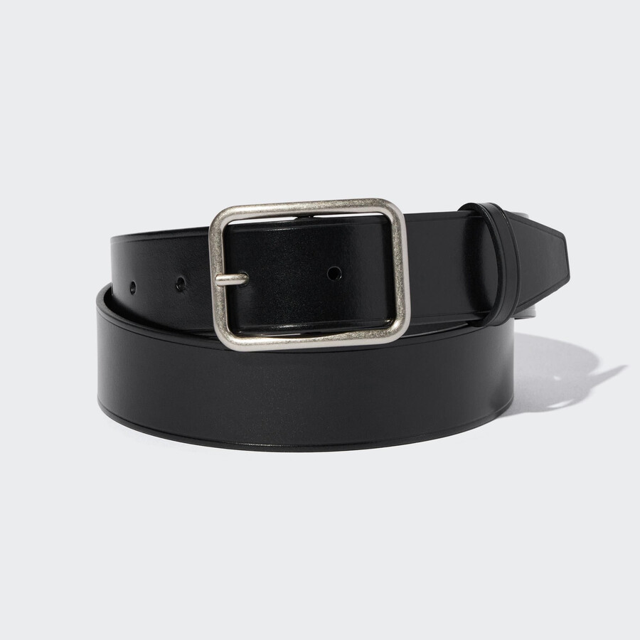 black womens uniqlo wide belt bags