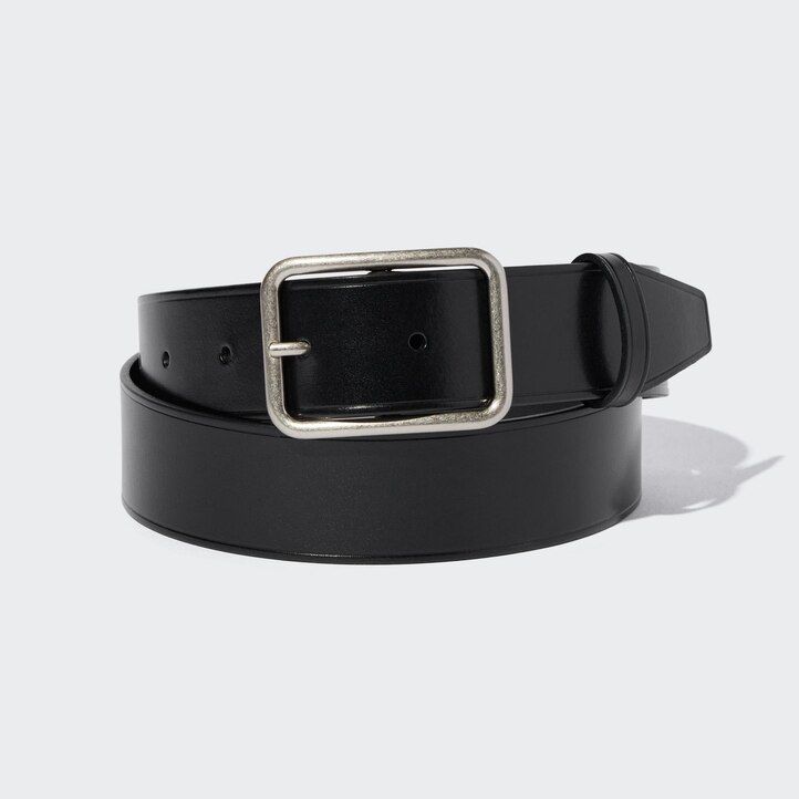 black womens uniqlo wide belt bags