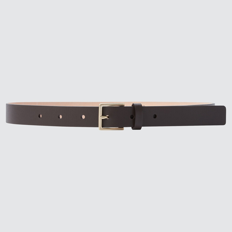 uniqlo belt 2021 season womens bags dark brown