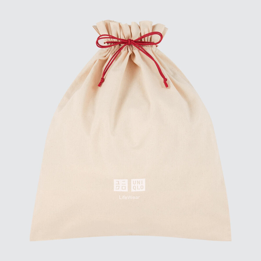 white uniqlo gift bag reusable tote womens bags