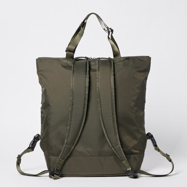 black womens uniqlo two way utility bag bags