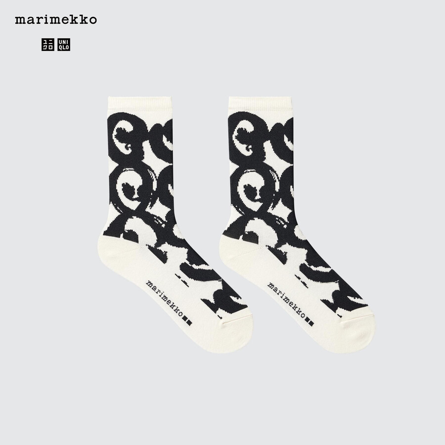 black uniqlo heattech thermal womens socks