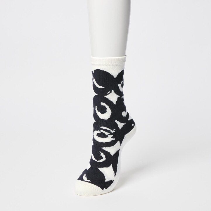 black uniqlo heattech thermal womens socks