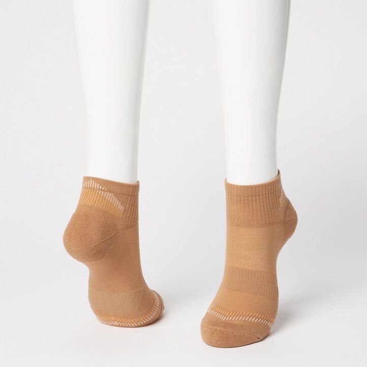 white uniqlo sports three pairs womens socks