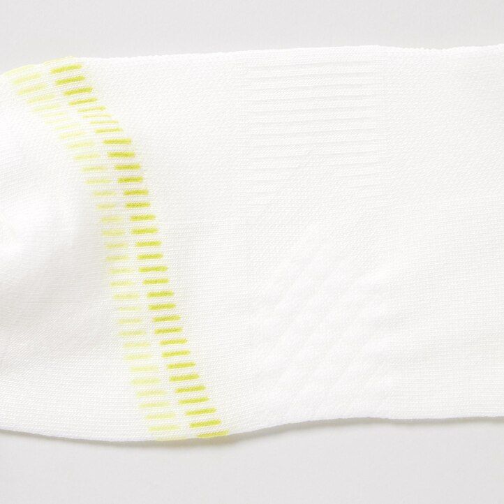 white uniqlo sports three pairs womens socks