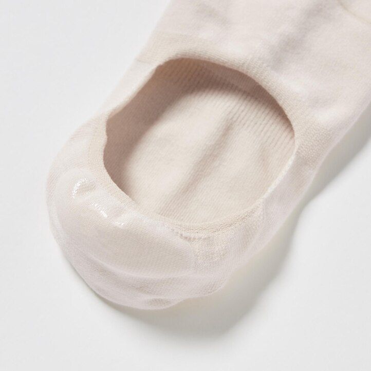 black womens uniqlo invisible no show three pairs socks