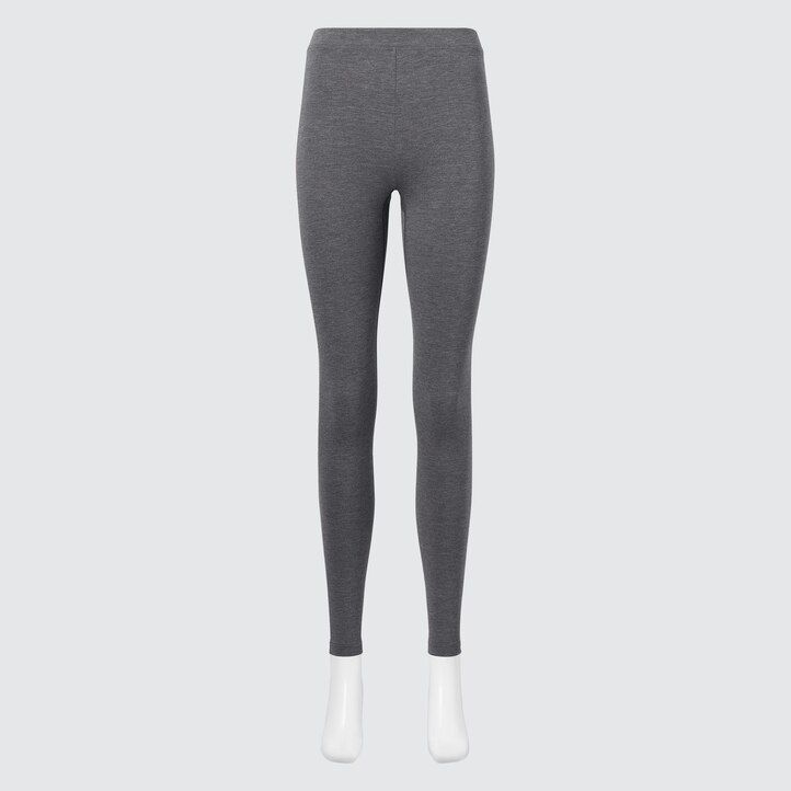 womens uniqlo heattech extra warm cotton thermal socks dark grey
