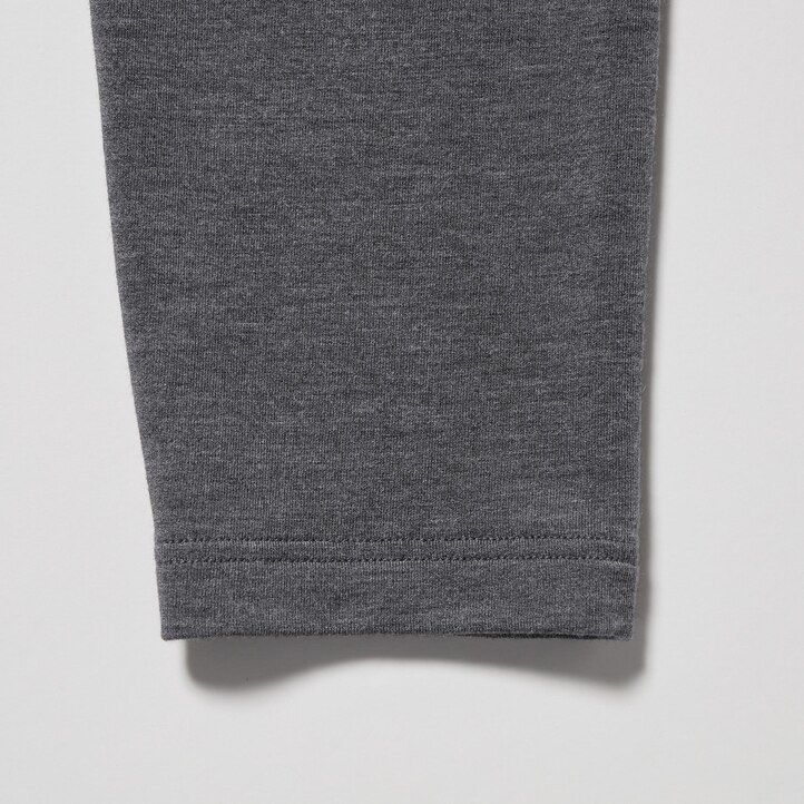womens uniqlo heattech extra warm cotton thermal socks dark grey