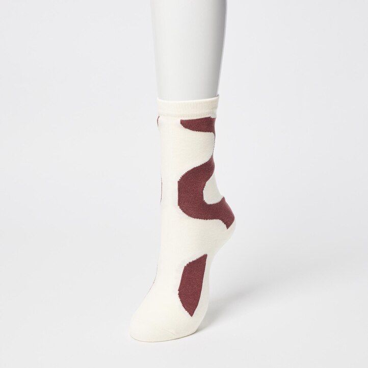 grey uniqlo heattech thermal womens socks