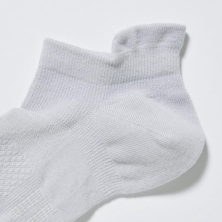 womens uniqlo sports three pairs socks light grey
