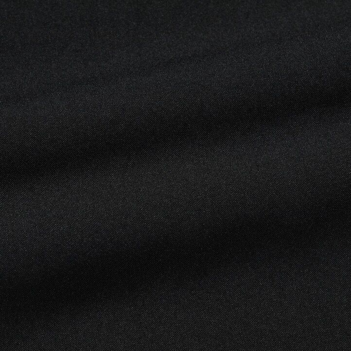 womens uniqlo rayon sleeved blouse black