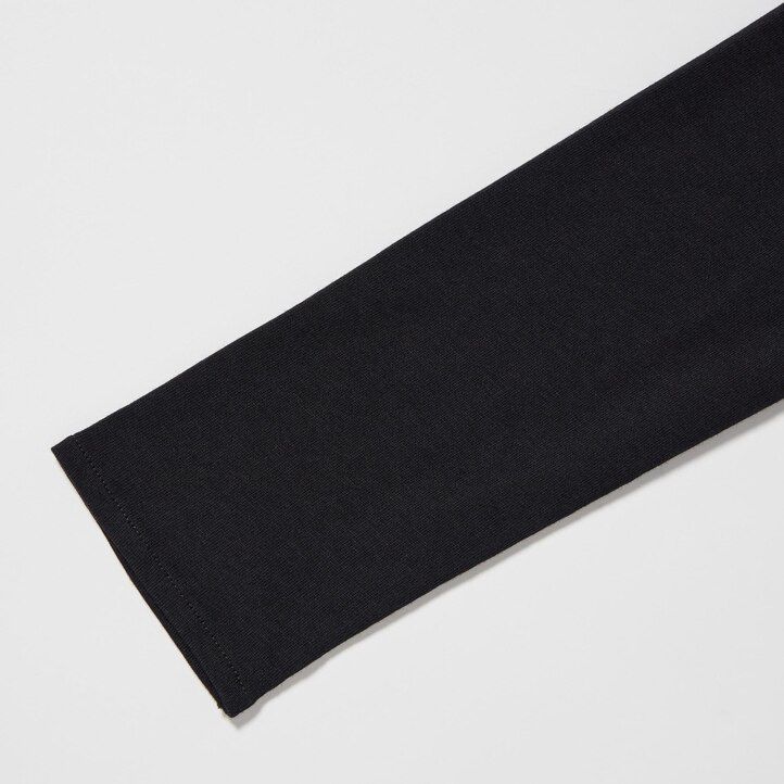 black uniqlo long sleeved wrap womens dress