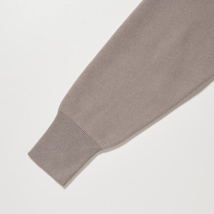 green womens uniqlo souffle yarn smooth sleeved dress on