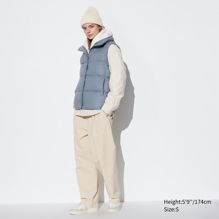 uniqlo powder soft down nanodesign womens jackets white on