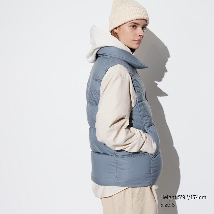 uniqlo powder soft down nanodesign womens jackets white on