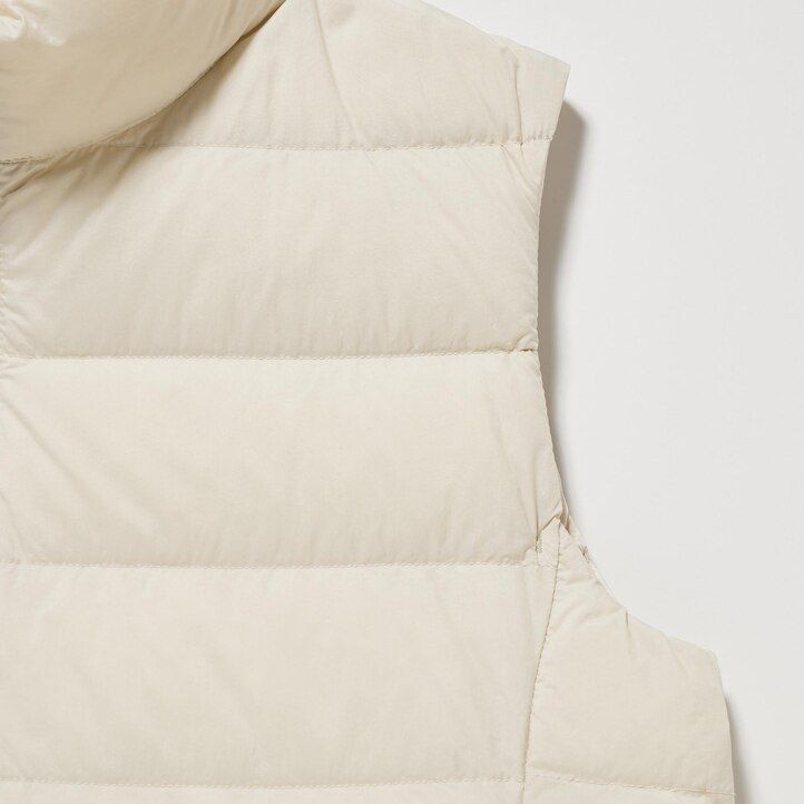 womens uniqlo ultra light down jackets white