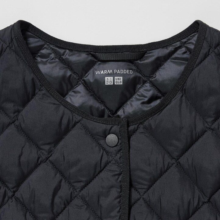grey uniqlo warm padded quilted womens jackets