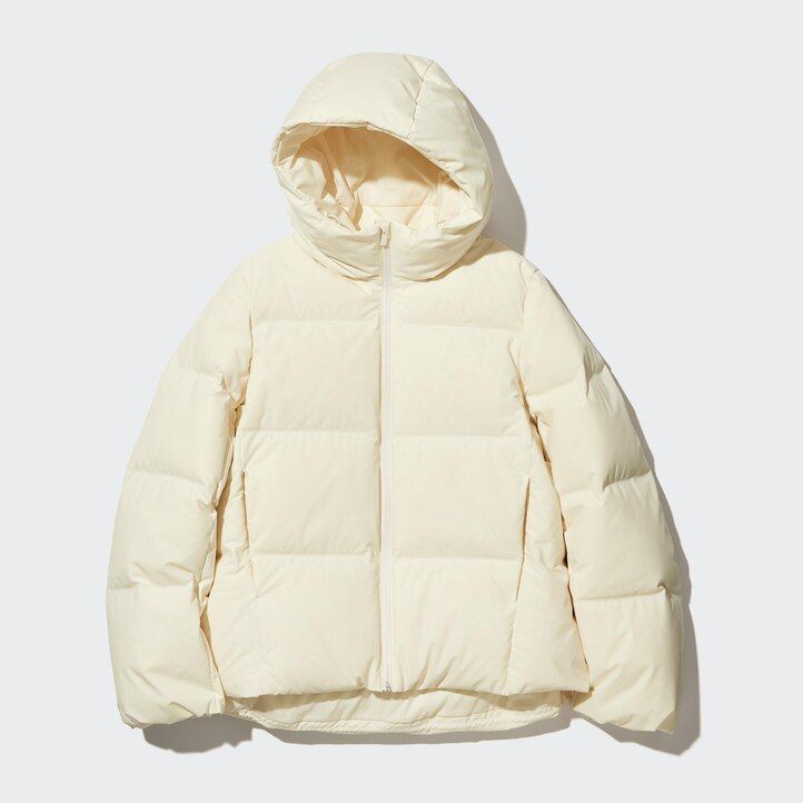 womens uniqlo seamless down jackets olive