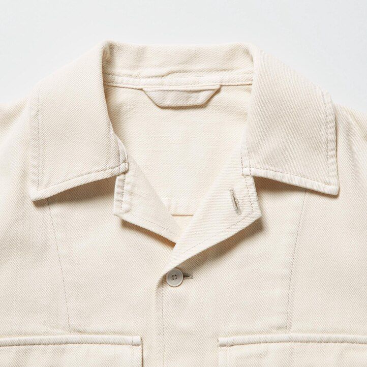 grey uniqlo denim womens jackets