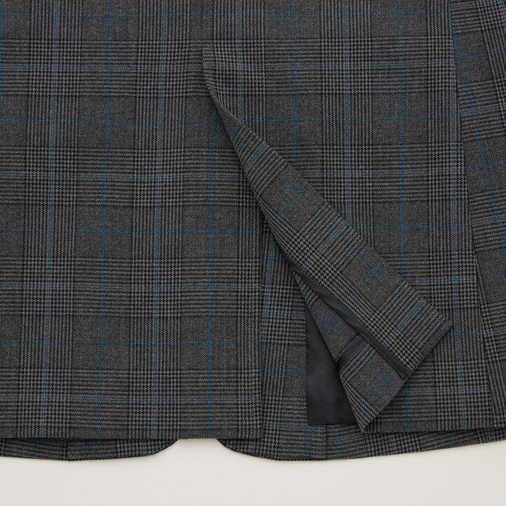 black womens uniqlo tailored jackets