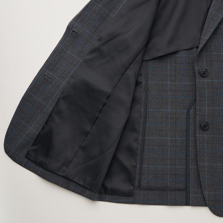 black womens uniqlo tailored jackets