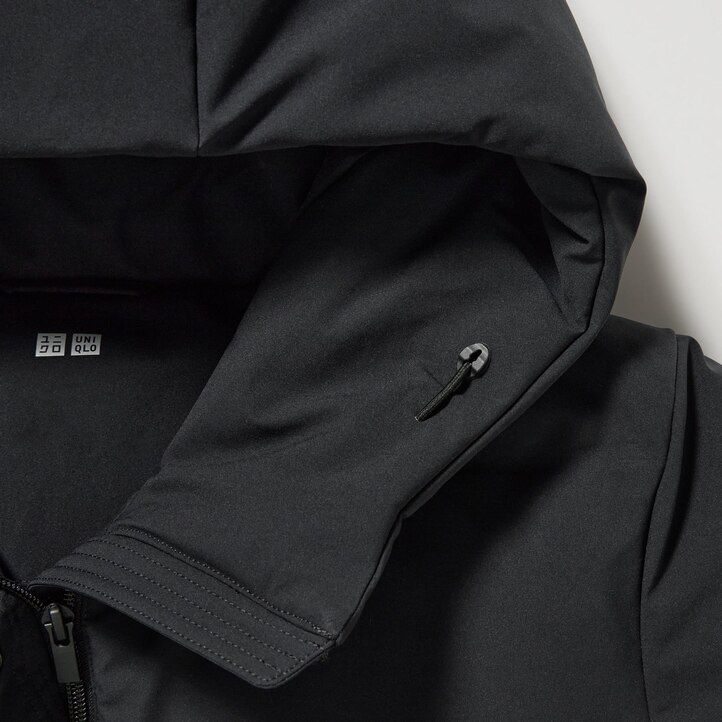 uniqlo seamless down womens jackets black