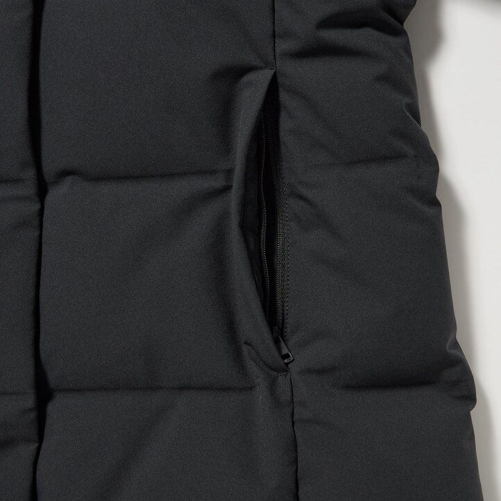 uniqlo seamless down womens jackets black