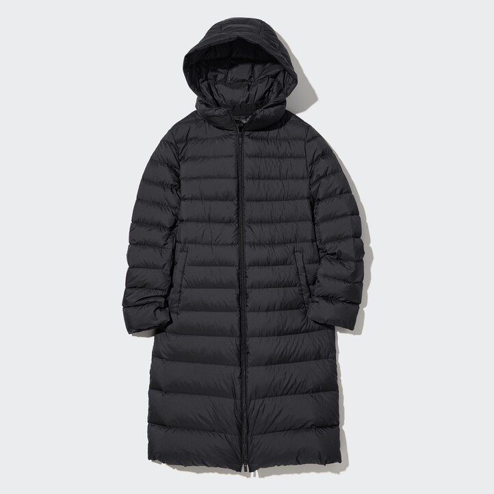 womens uniqlo ultra light down jackets black
