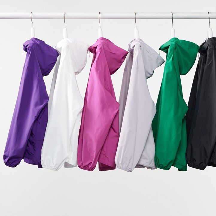 womens uniqlo uv protection pocketable jackets green