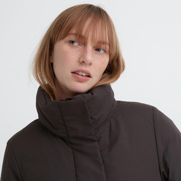uniqlo hybrid down womens jackets black