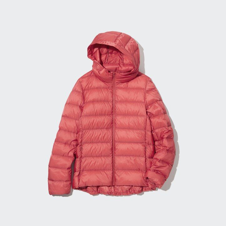 black womens uniqlo ultra light down jackets