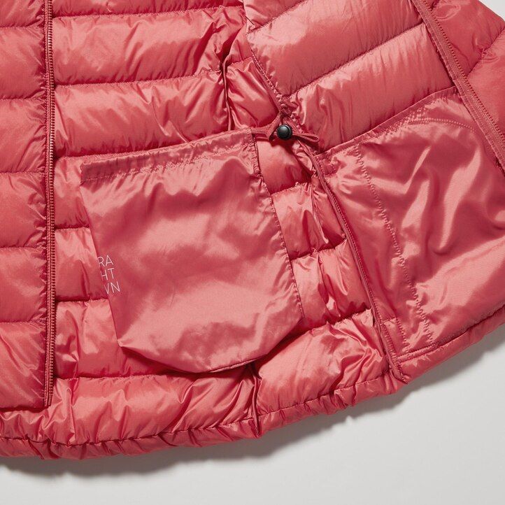 black womens uniqlo ultra light down jackets
