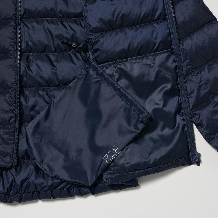 navy womens uniqlo ultra light down jackets