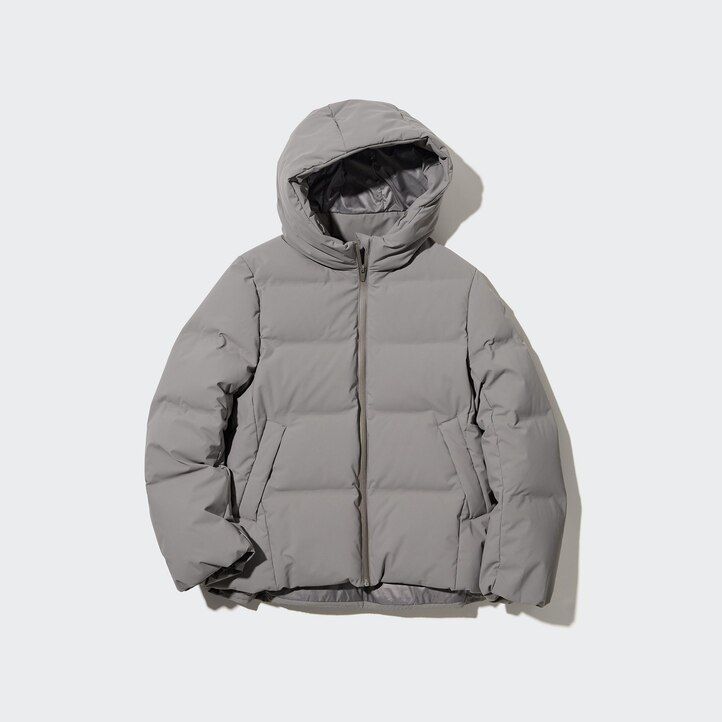 uniqlo seamless down womens jackets orange