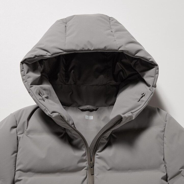 uniqlo seamless down womens jackets orange