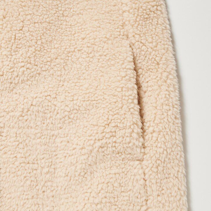 beige womens uniqlo windproof outer fleece tailored jackets