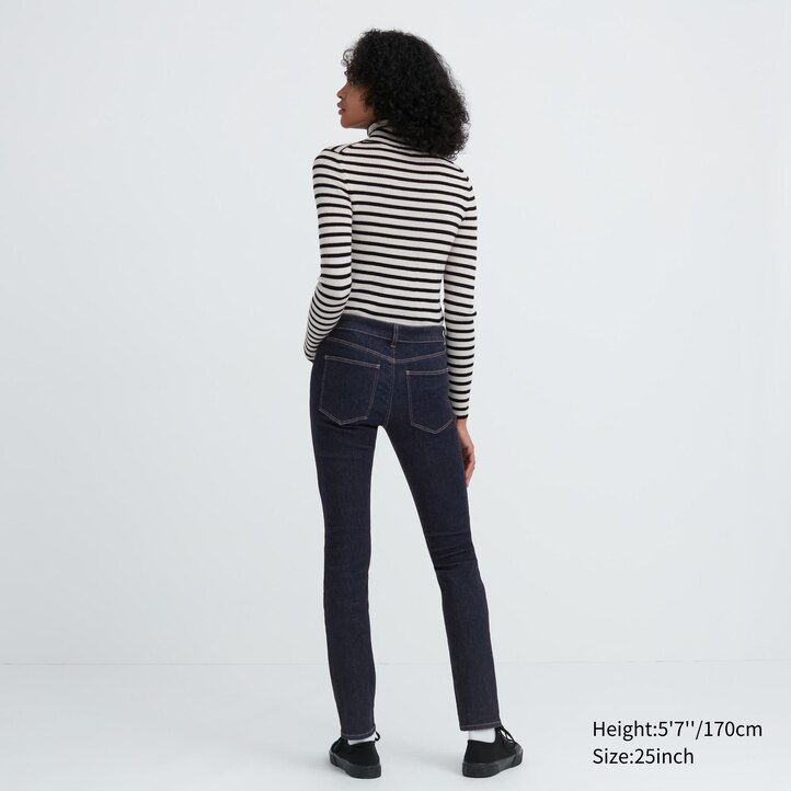 womens uniqlo ultra stretch skinny fit jeans white