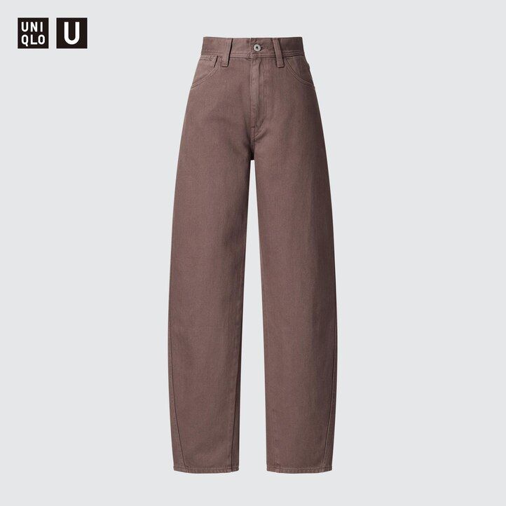 olive womens uniqlo curved jeans