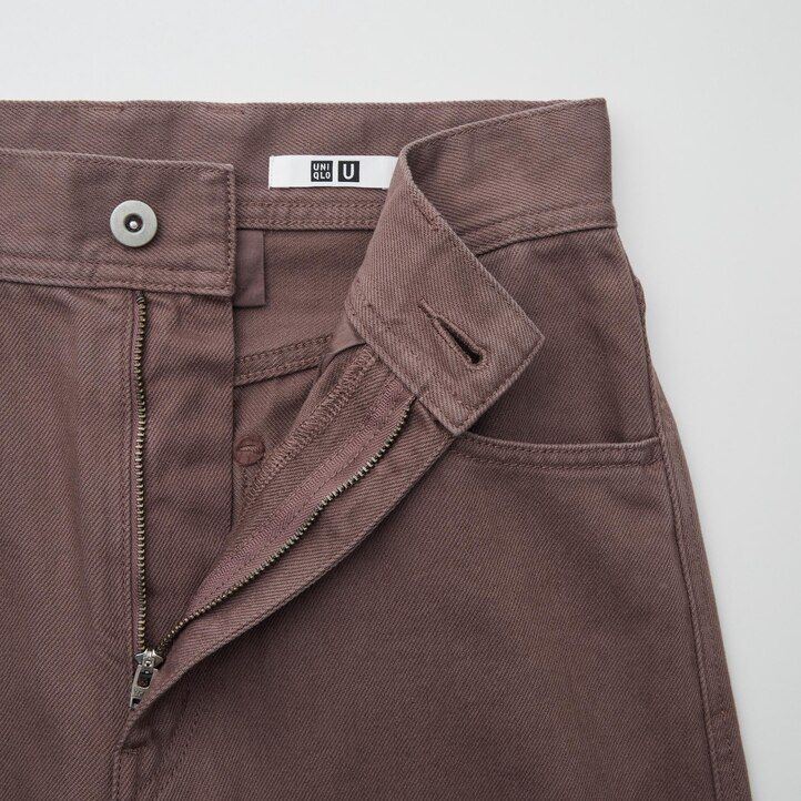 olive womens uniqlo curved jeans