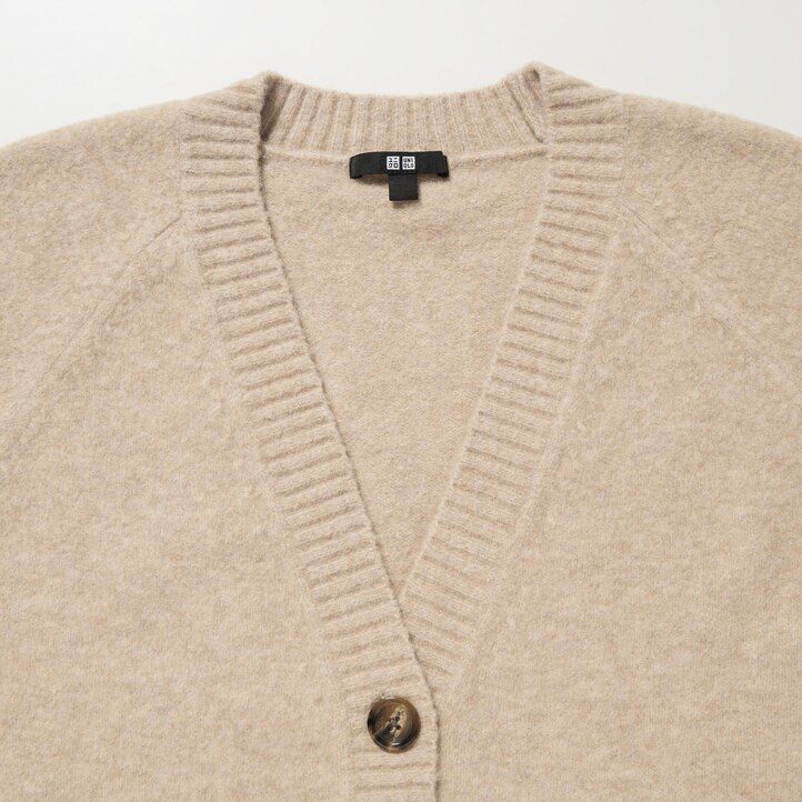 womens uniqlo souffle yarn jumpers red