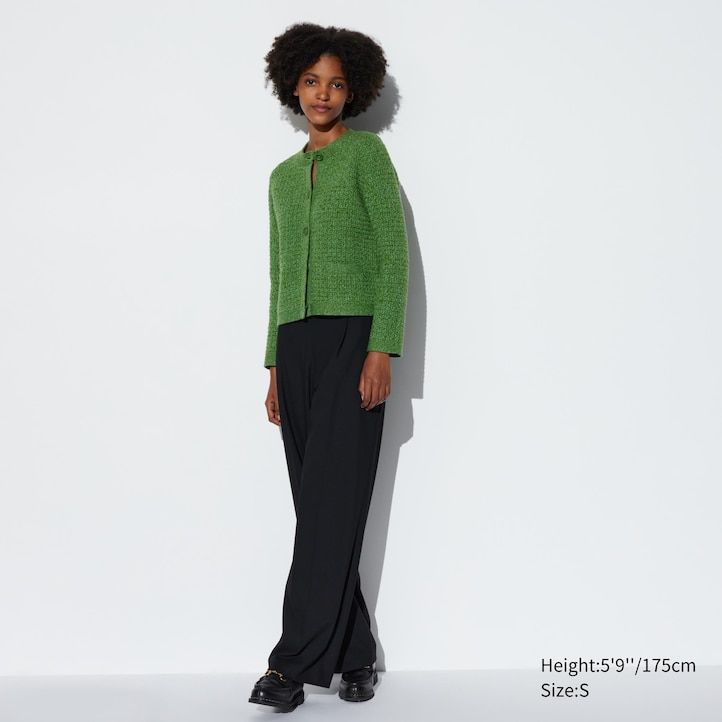 uniqlo knitted womens jumpers green